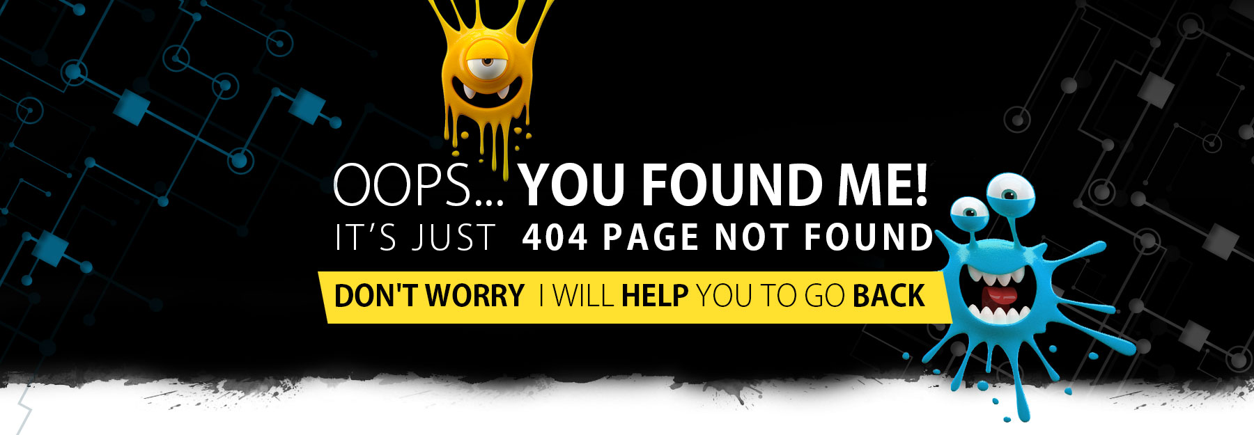 404 error banner